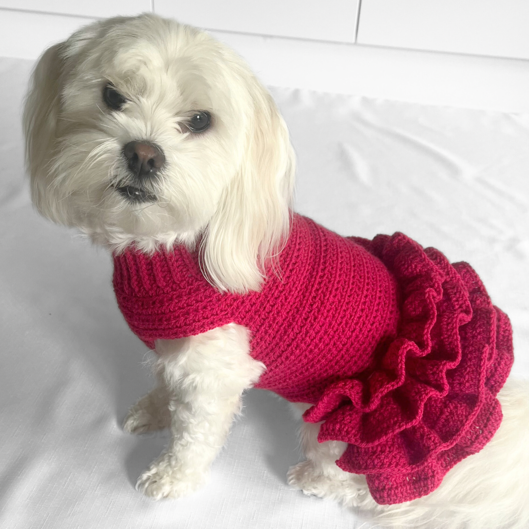 Ribbed Pet Dress