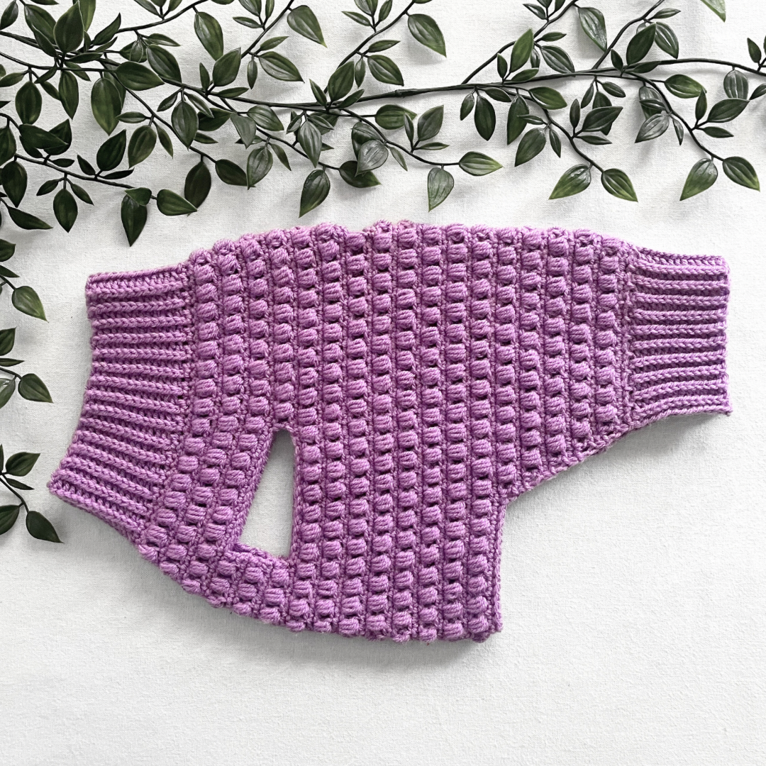 Puff Stitch Sweater