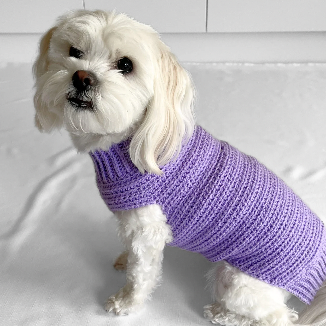 Ribbed Pet Sweater