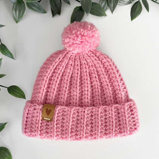 Bright Baby Beanie (3 sizes, 33 colours)