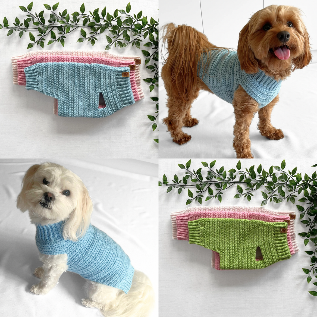 Ribbed Pet Sweater