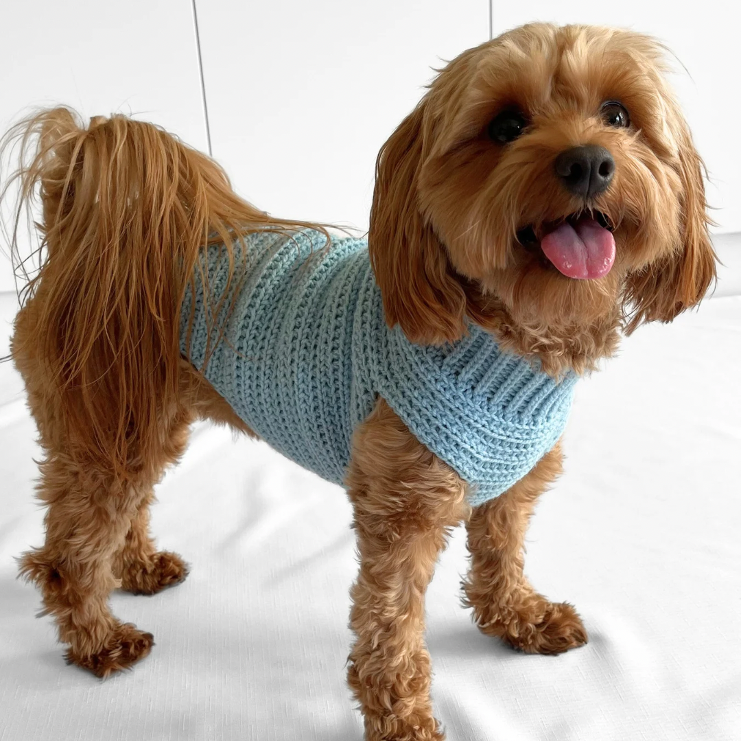 Ribbed Pet Sweater