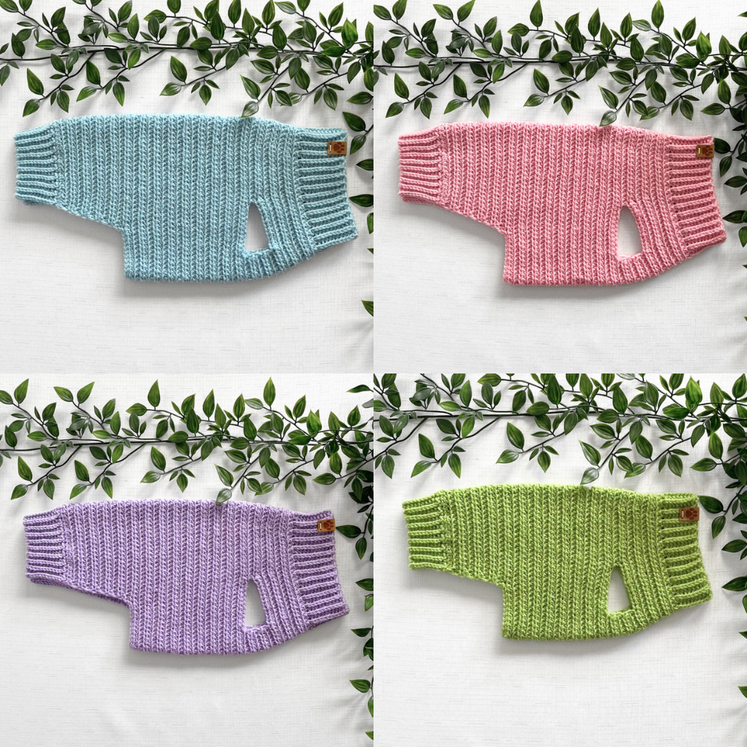 Ribbed Pet Sweater