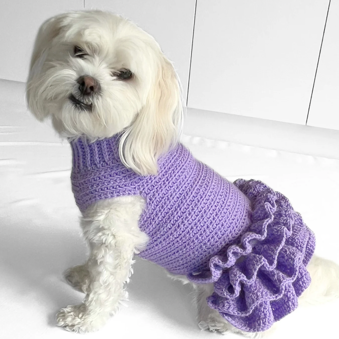 Ribbed Pet Dress