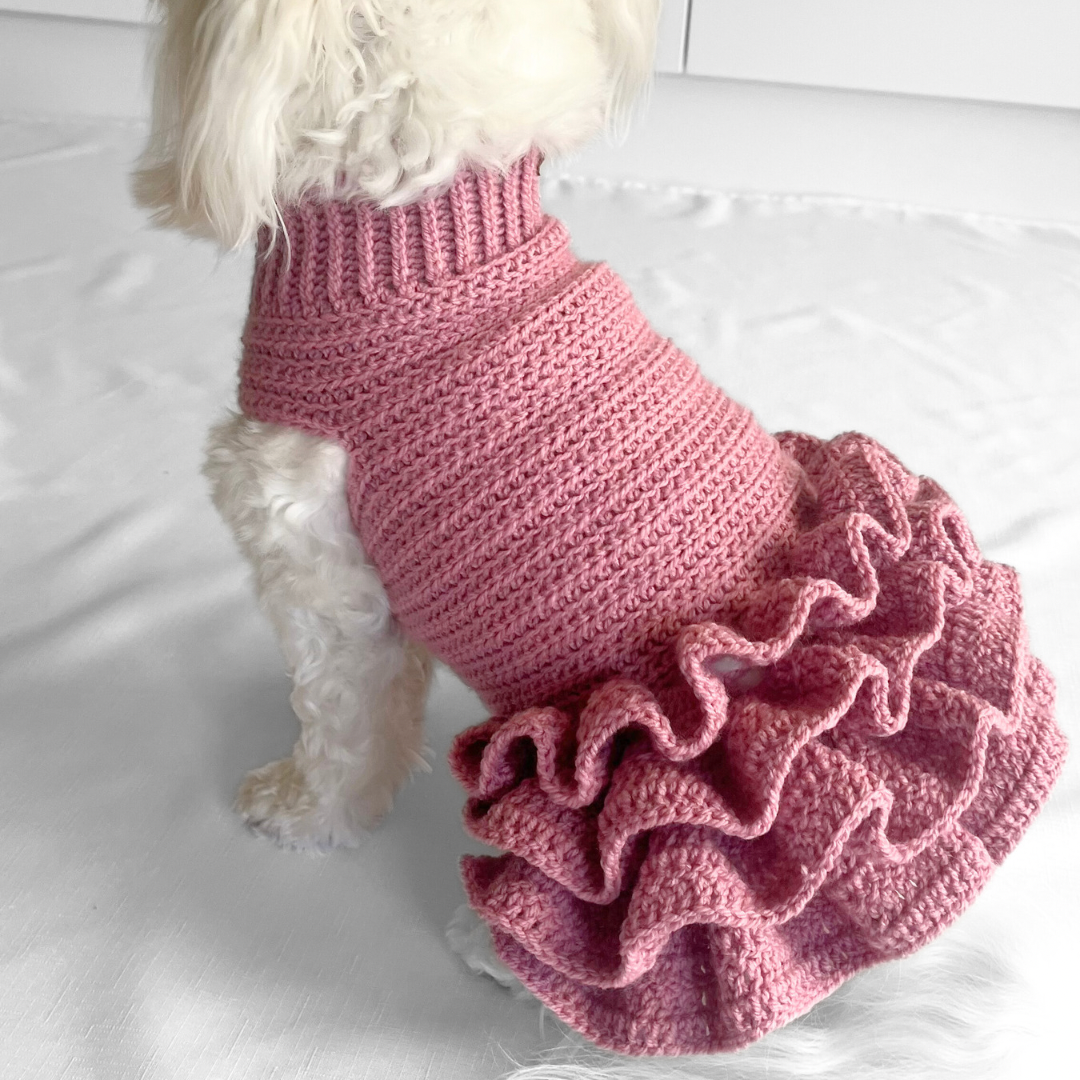 Ribbed Pet Dress