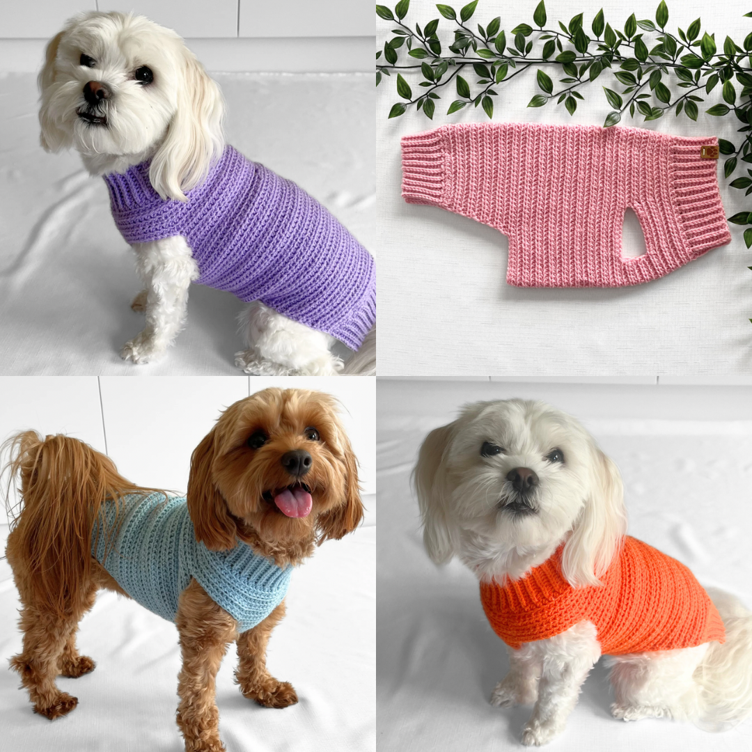 Ribbed Pet Sweater
