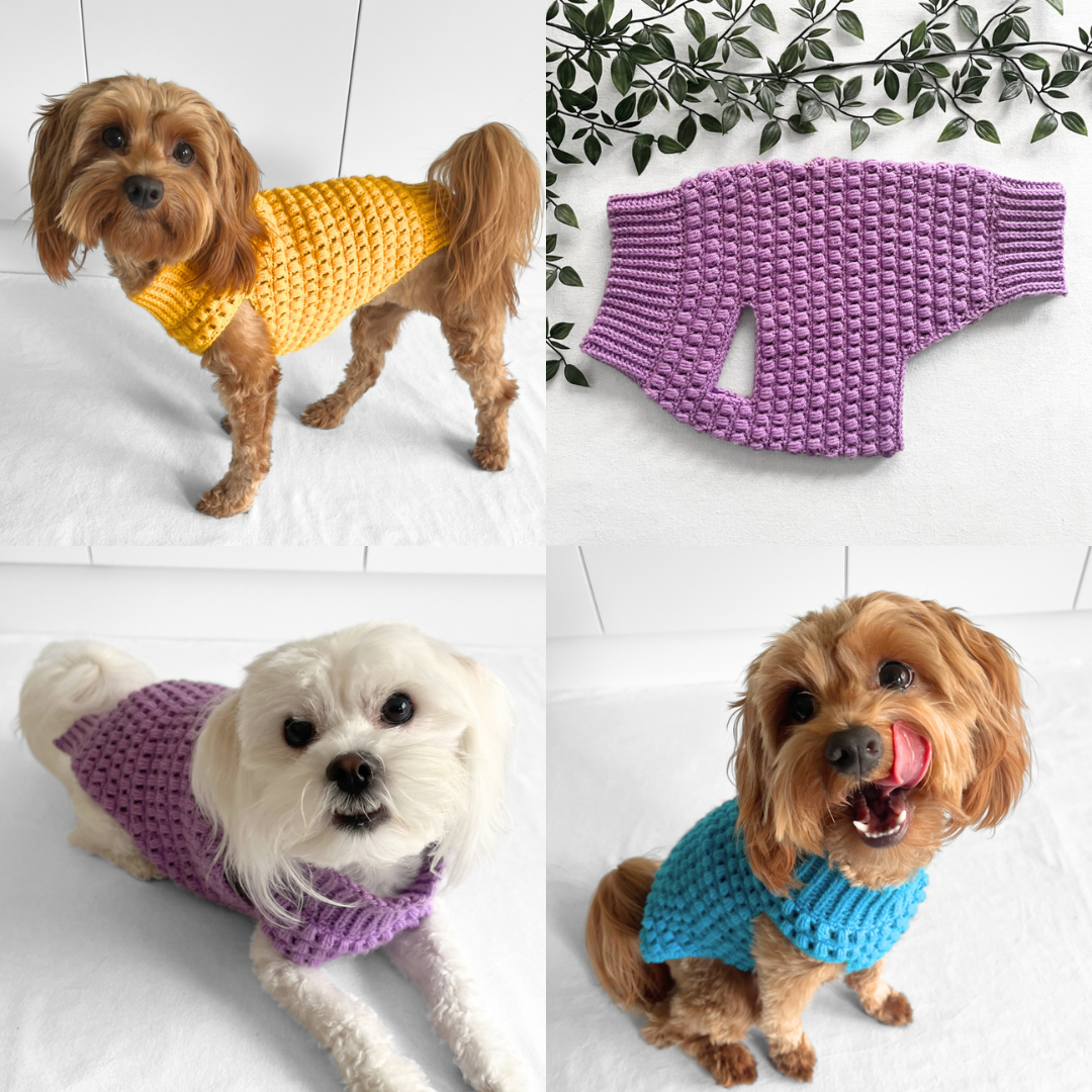 Puff Stitch Sweater