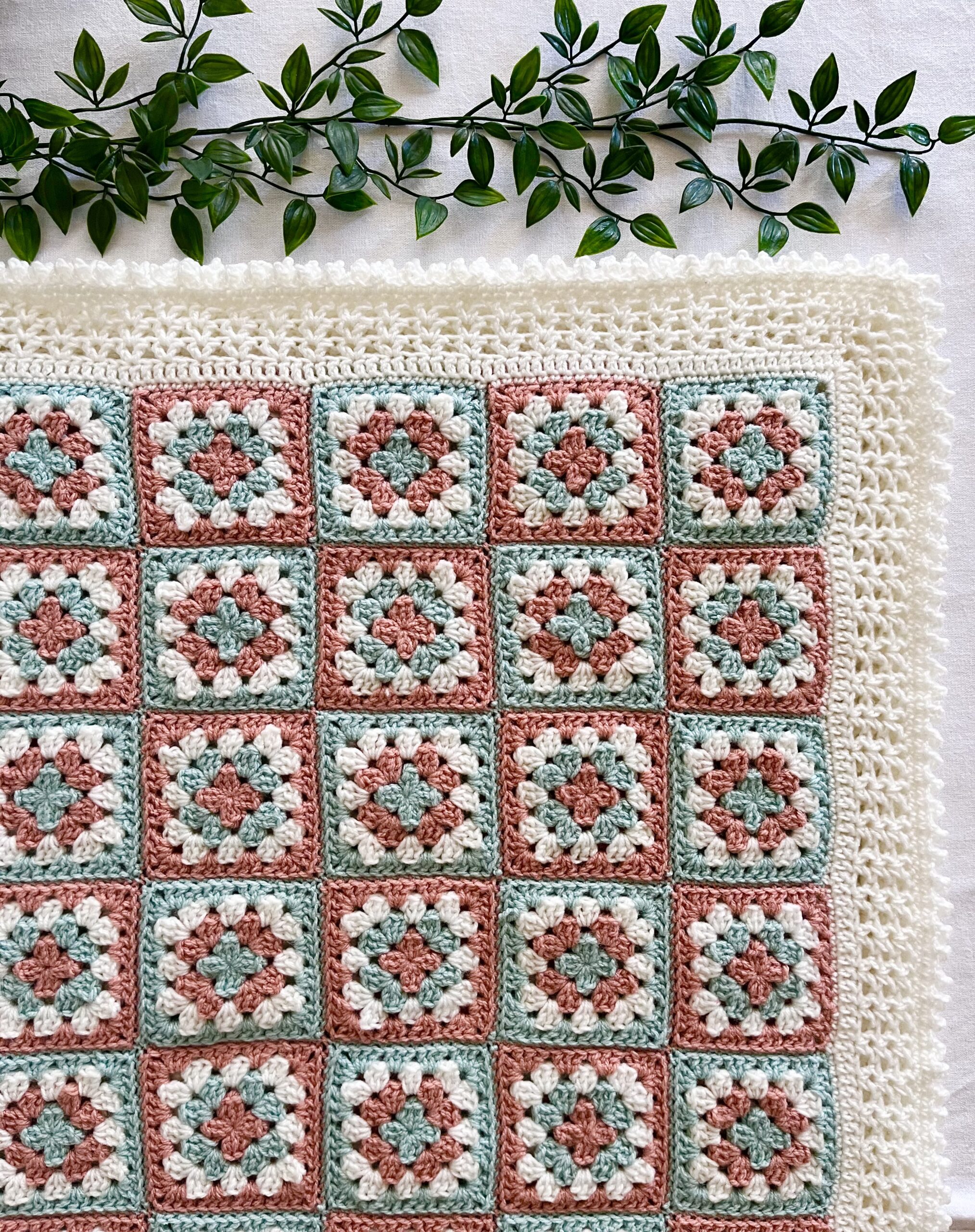 Lottie and Lulu’s Granny Square Blanket Crochet Pattern Lottie and